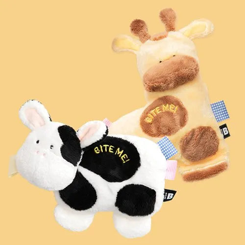 BITE ME 小さなお友だちおもちゃ ウシ/キリン