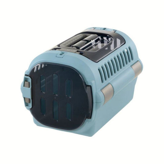 キャンピング キャリー ファイン ダブルドア ブルー S/M