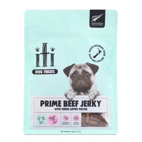 イティ ドッグトリーツ ビーフジャーキー 腸内ケア 100g