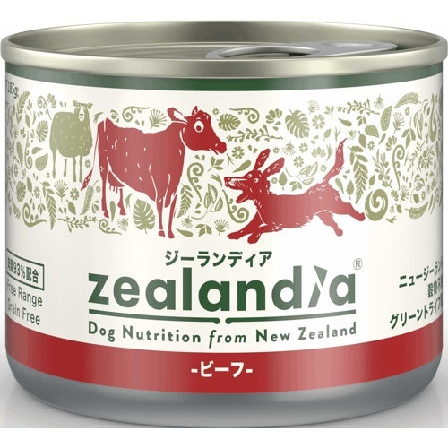 【総合栄養食】ジーランディア ドッグ ビーフ 170g