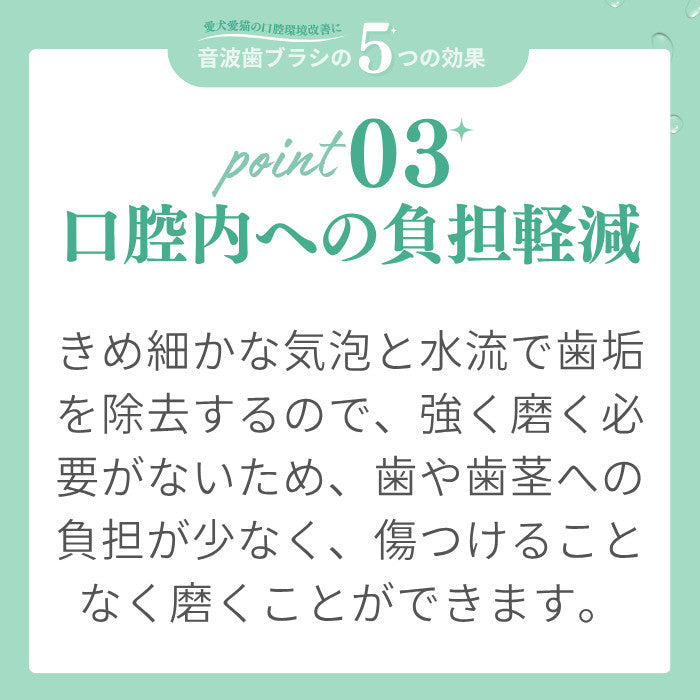 犬猫専用音波歯ブラシBOOOOMプロ