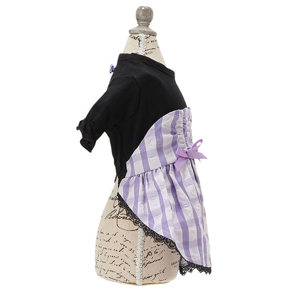 ANNA SUI ギンガムチェックドッキングワンピース