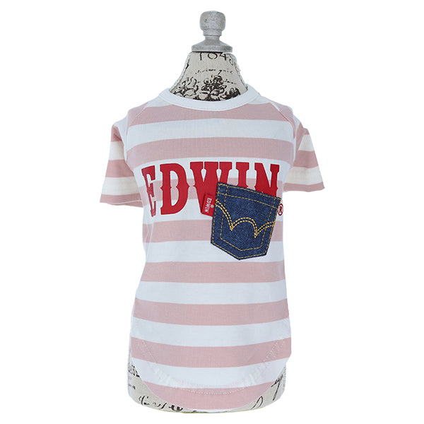 【COOL】【虫よけ】EDWIN デニムポケットボーダーTシャツ 全4色