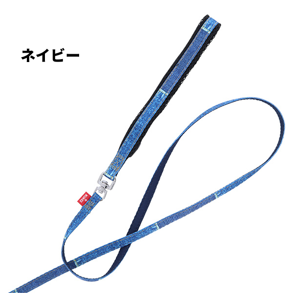 EDWIN パッチワークデニムプリントリード ネイビー S/M