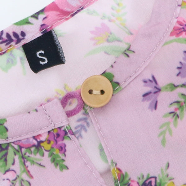 LAURA ASHLEY ショルダーフリルAラインワンピース