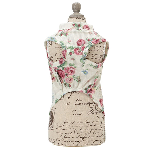 LAURA ASHLEY ワッフルタンクトップ