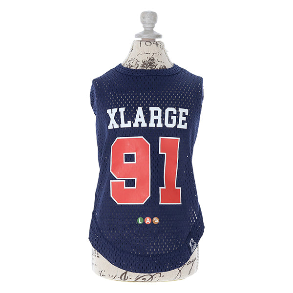 【COOL】【虫よけ】XLARGE ナンバリングメッシュタンクトップ