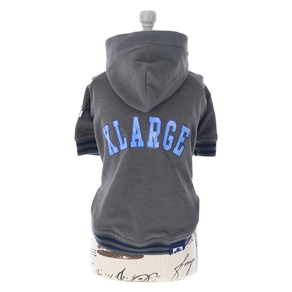 【COOL】【虫よけ】XLARGE ペイズリーロゴフーディー
