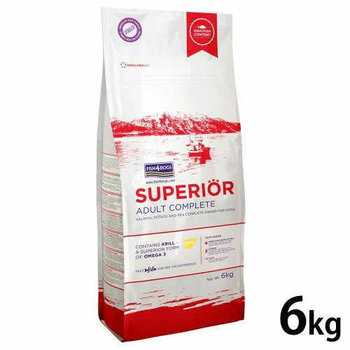 【小粒】【成犬】FISH4DOGS スーペリア アダルト 1.5kg / 3kg / 6kg
