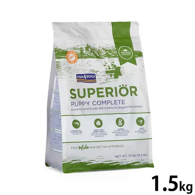 【小粒】FISH4DOGS スーペリア パピー 妊娠・授乳期 1.5kg / 3kg
