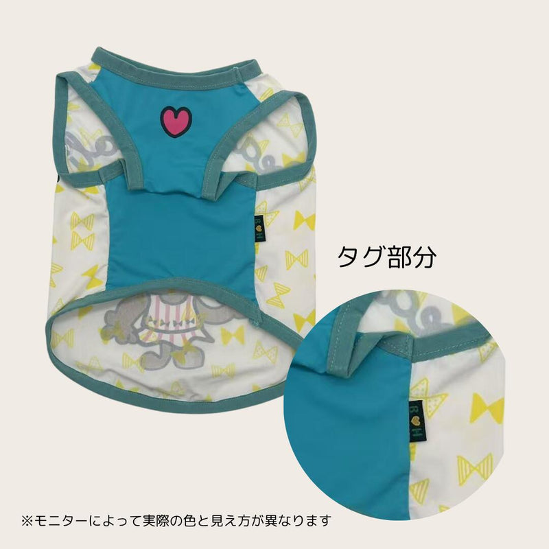 【COOL】BEACHE HOLIC くーちゃんリボン タンクトップ ブルー