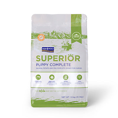 【小粒】FISH4DOGS スーペリア パピー 妊娠・授乳期 400g/1.5kg / 3kg