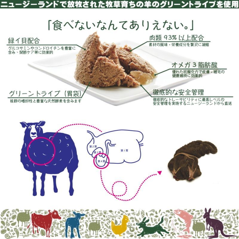 【総合栄養食】ジーランディア ドッグ チキン 170g