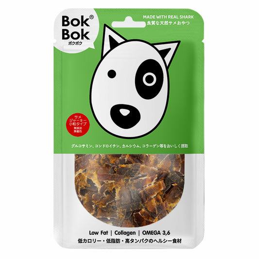 BOKBOK　サメジャーキー　小粒タイプ 　150g