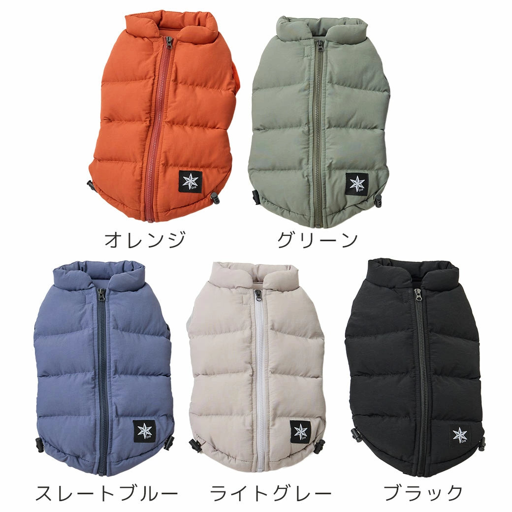 SHIELD COAT 背中開き人工羽毛ふわ軽ジャケット