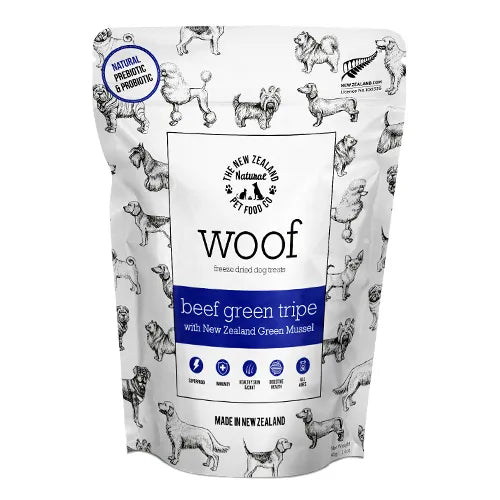 WOOF　ビーフグリーントライプ with 緑イ貝　４０ｇ