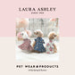 LAURA ASHLEY　リボンワンピース