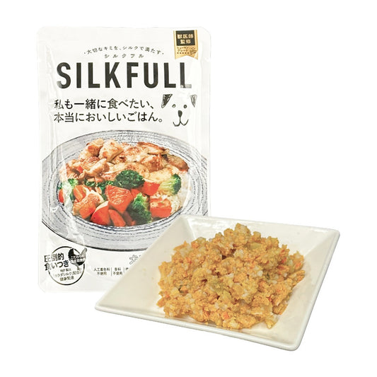 【一般食】【腎臓】SILKFULL　犬用フード　チキン　100g