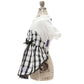 ANNA SUI　ギンガムチェックドッキングワンピース