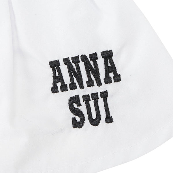 ANNA SUI　蝶刺繍シャツワンピ