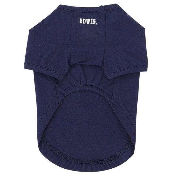 【COOL】【虫よけ】EDWIN　藍染風タンチョウTシャツ