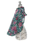 LAURA ASHLEY　ショルダーフリルAラインワンピース