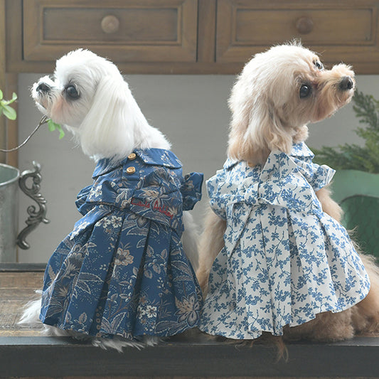LAURA ASHLEY　リボンワンピース