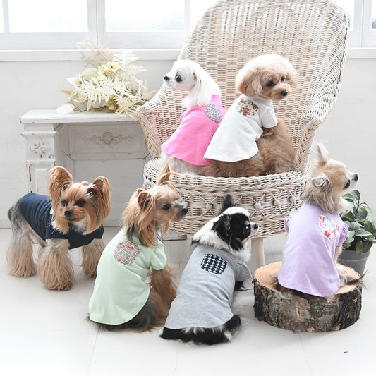 LAURA ASHLEY　ドッグTシャツ　全６色