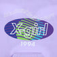 【COOL】【虫よけ】X-girl　スプリットオーバルロゴフーディー