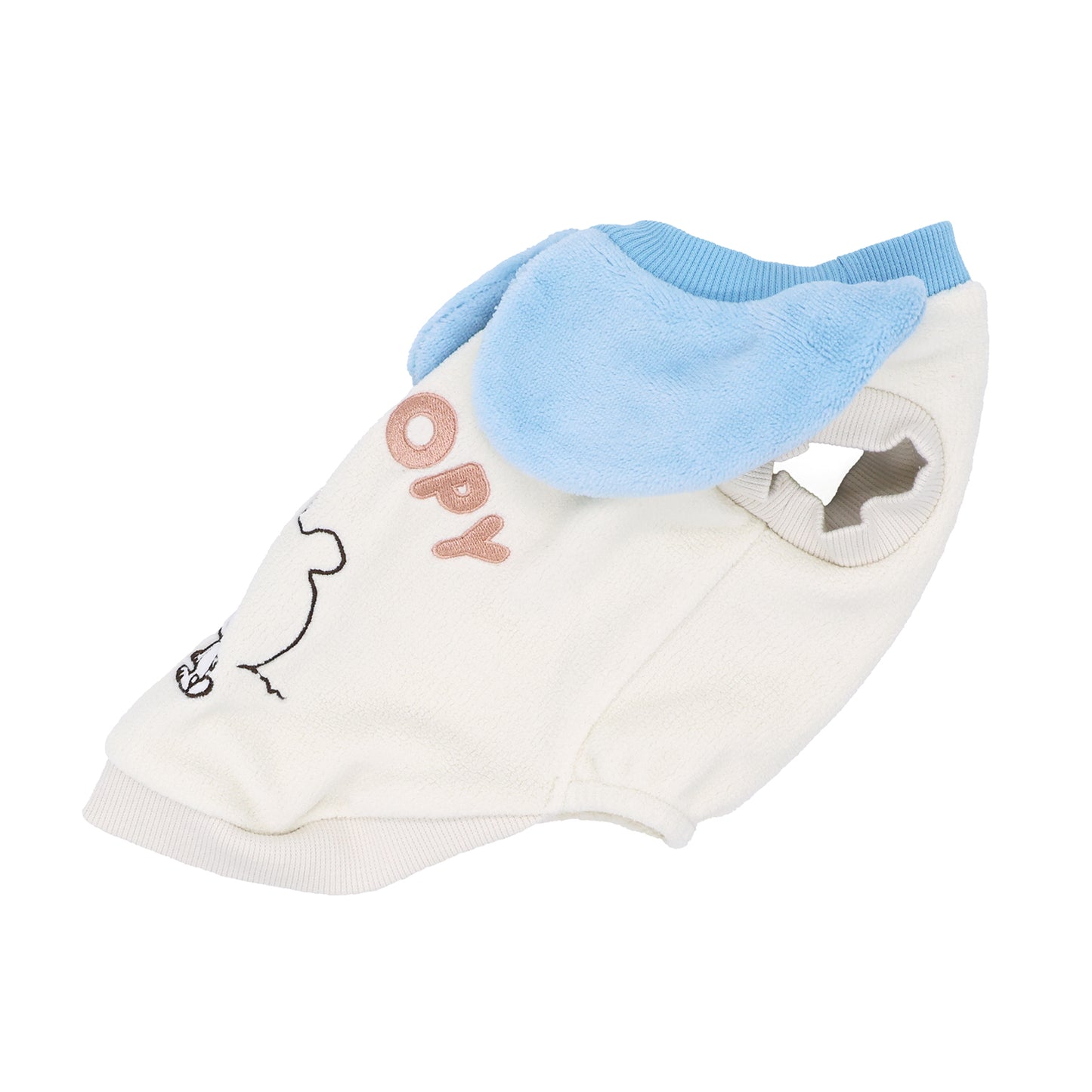 スヌーピー　フリースウエア　スノー