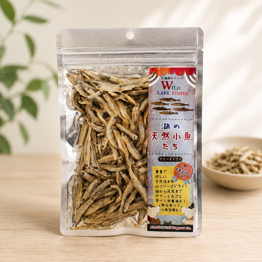湖の天然小魚たち　30ｇ