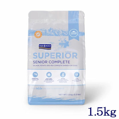 【小粒】【体重管理・避妊去勢】FISH4DOGS　スーペリア　ウェイトコントロール　1.5kg / 3kg / 6kg