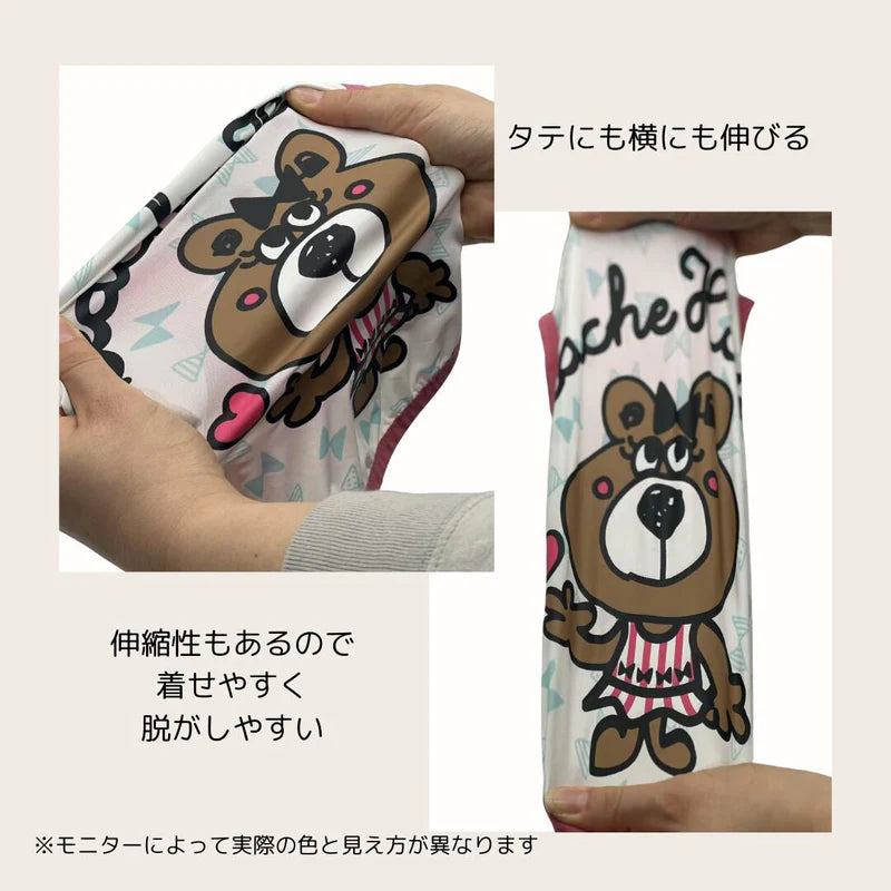 BEACHE HOLIC ビーチェホリック くーちゃんリボンCOOLタンクトップ　ブルー