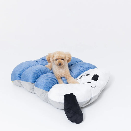 スヌーピー もぐりんベッド　ブルー